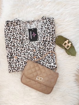 Bolso acolchado cadena