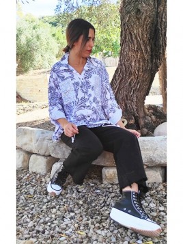 Camisa bolsillo lentejuelas